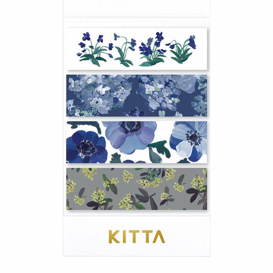 King Jim Kitta Portable Washi Tape - Flower 6