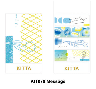King Jim Kitta Portable Washi Tape - Message 2