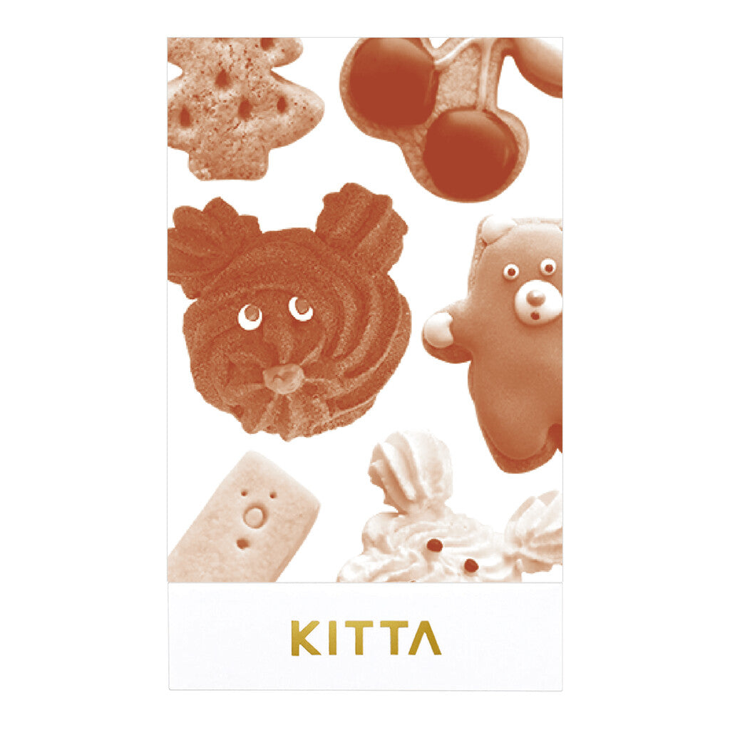 King Jim Kitta Portable Clear Tape Stickers - Cookies