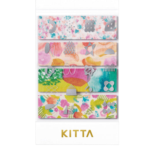 King Jim Kitta Portable Washi Tape - Watercolor