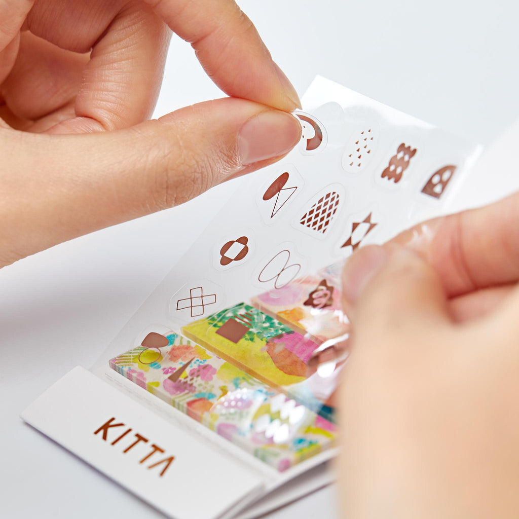 King Jim Kitta Portable Washi Tape - Watercolor