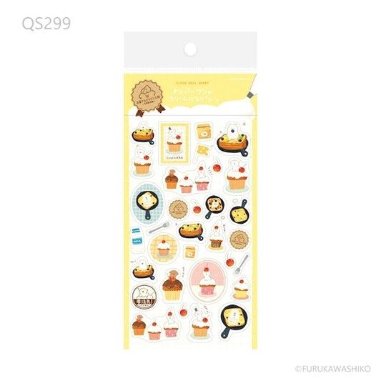 Furukawa Shiko Sticker Sheet - Animal Sweets Shop Dog