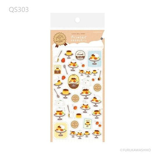 Furukawa Shiko Sticker Sheet - Animal Sweets Shop Bear