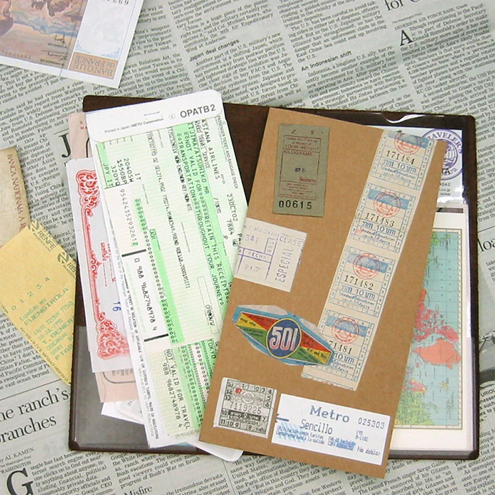 TRAVELER'S notebook Regular Size 004 Pocket Stickers