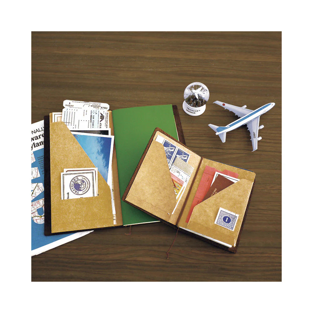 TRAVELER'S notebook Passport Size 010 Kraft Paper Folder