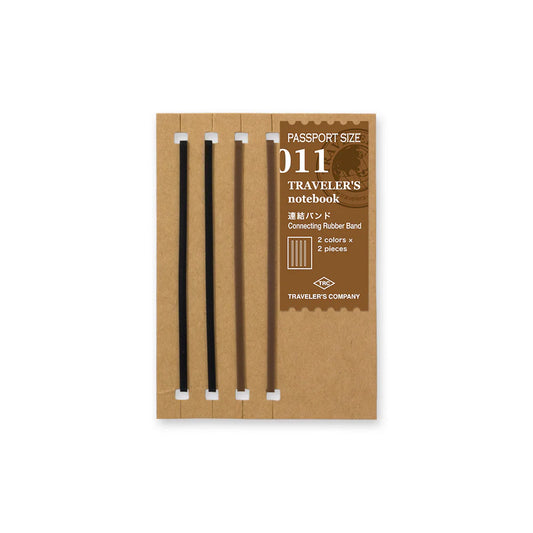TRAVELER'S notebook Passport Size 011 Connecting Rubber Bands