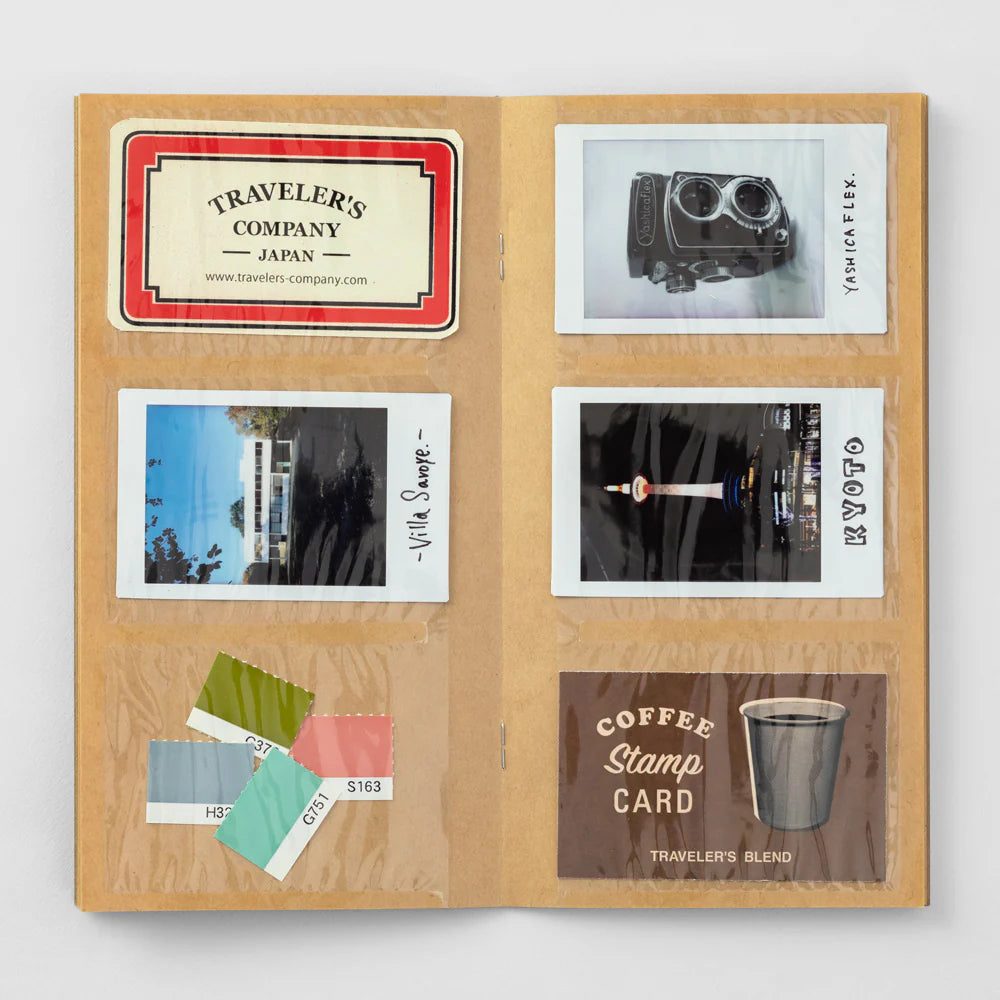 TRAVELER'S notebook Regular Size 028 Card File Refill