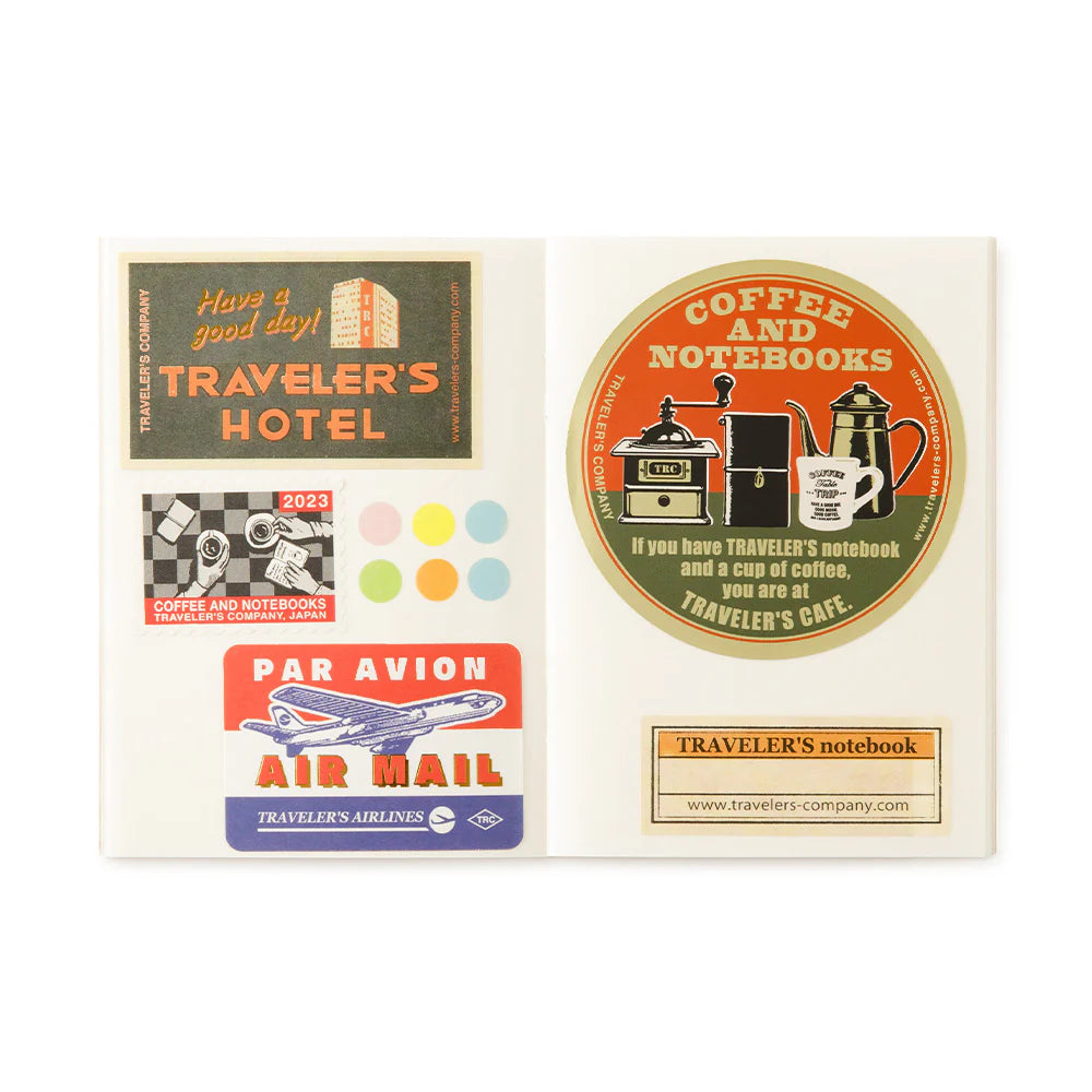TRAVELER'S notebook Passport Size 017 Sticker Release Paper Refill