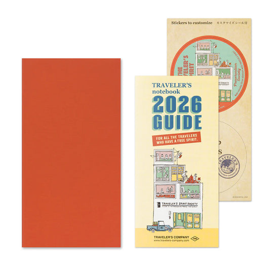 PRE-ORDER TRAVELER'S notebook 2026 Monthly Diary - Regular Size