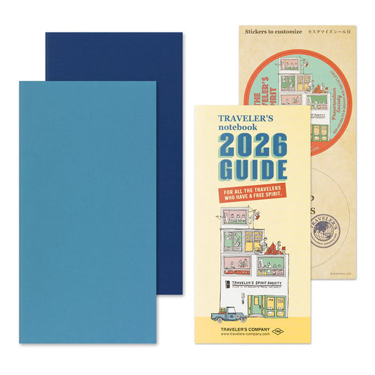 PRE-ORDER TRAVELER'S notebook 2026 Weekly + Memo - Regular Size
