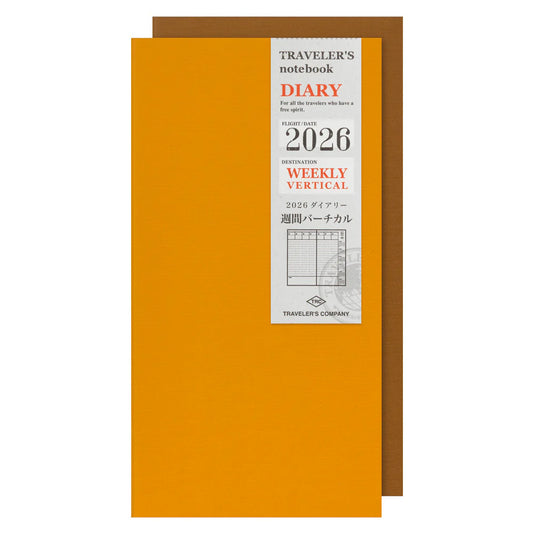 PRE-ORDER TRAVELER'S notebook 2026 Vertical - Regular Size