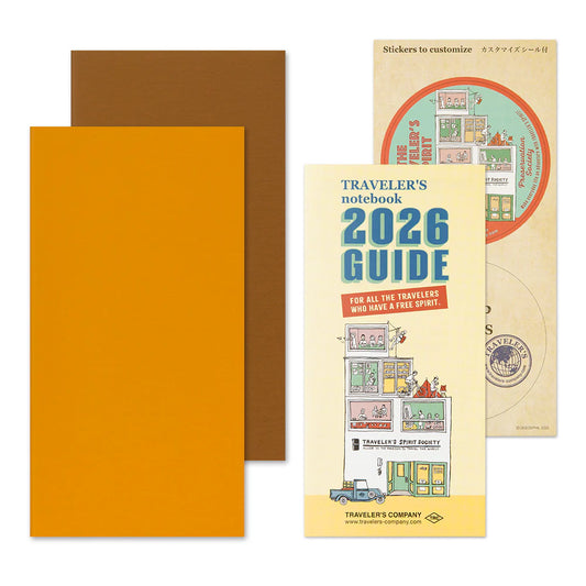 PRE-ORDER TRAVELER'S notebook 2026 Vertical - Regular Size