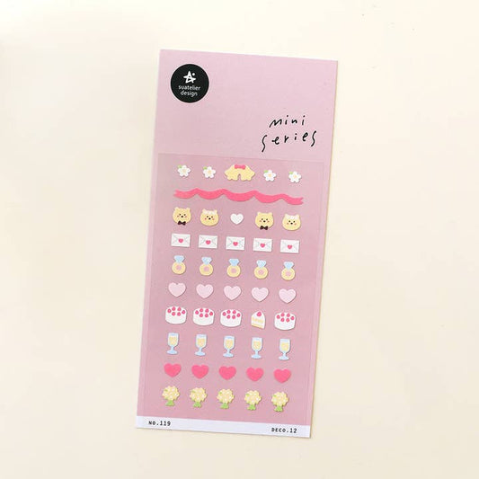 Suatelier Deco 12 Mini Series Stickers