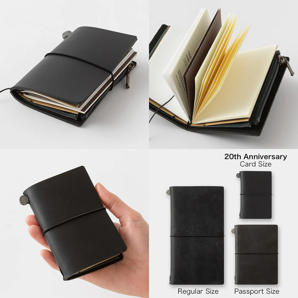 TRAVELER'S COMPANY 20th Anniversary Black Card Size Set