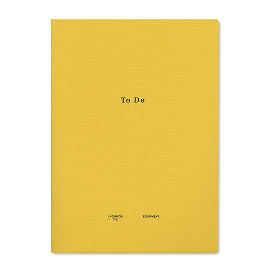 Laconic Style A5 Notebook - To Do