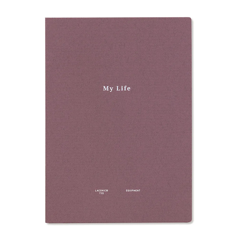 Laconic Style A5 Notebook - My Life