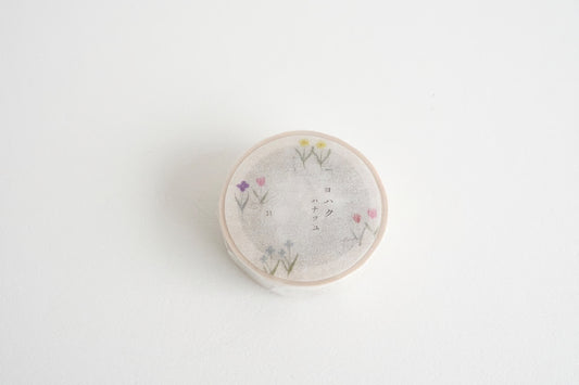 YOHAKU Washi Tape Hanatsuya Y-166