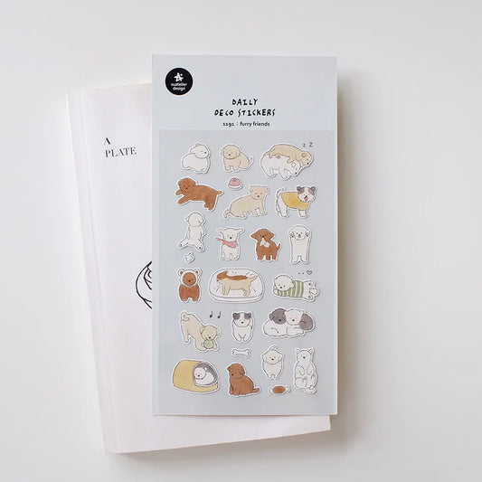 Suatelier Furry Friends Stickers