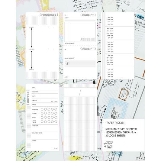 Kurukynki Paper Pack - Day to Day