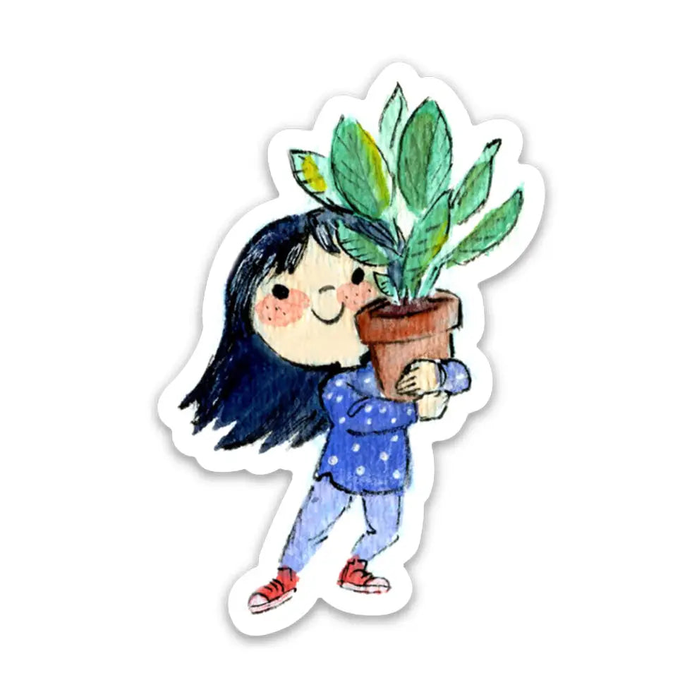 Le Petit Elefant Vinyl Sticker - Plant Hug
