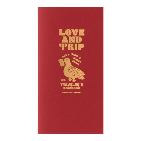 TRAVELER'S notebook Limited Edition LOVE AND TRIP Regular Size Refill