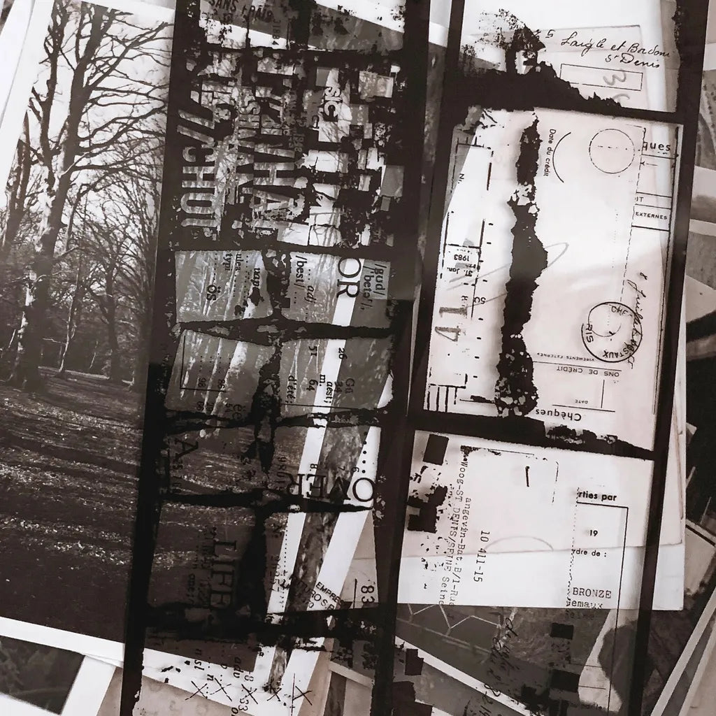 Plus Minus PET Tape - Film Noir 04 BLACK