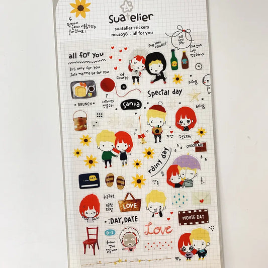 Suatelier All For You Stickers