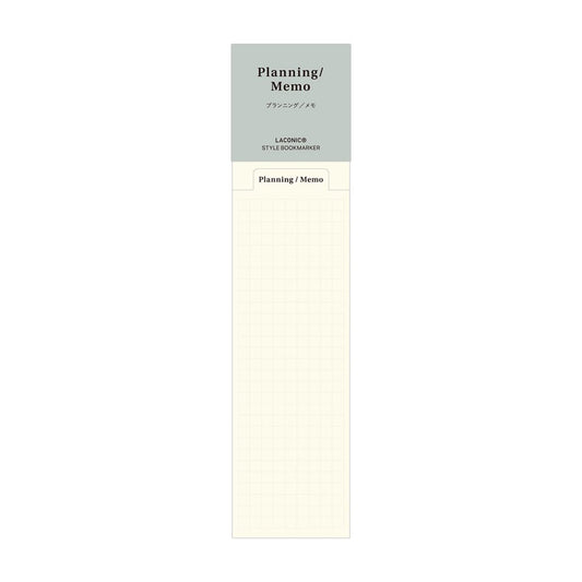 Laconic Style Bookmarker - Planning/Memo