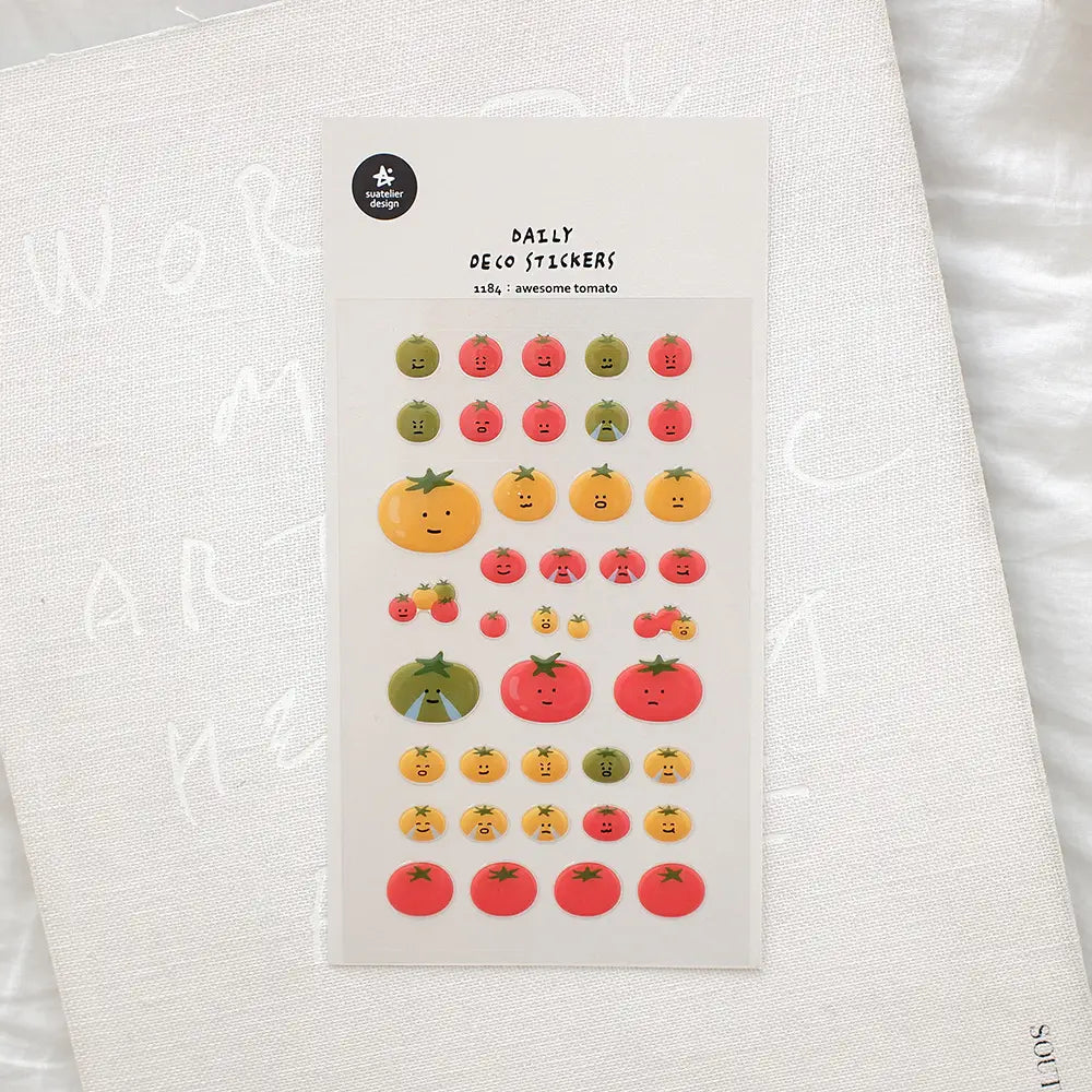 Suatelier Awesome Tomato Stickers