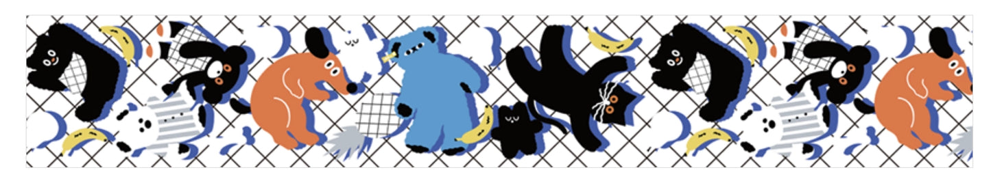 King Jim Hitotoki Soda Transparent Masking Tape - Toys