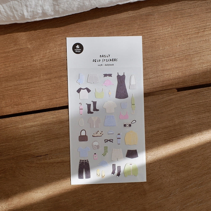 Suatelier Daily Look Sticker