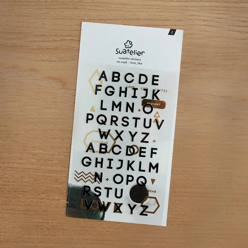 Suatelier Love, Like Sticker Sheets