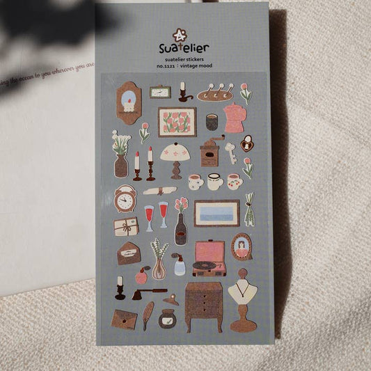 Suatelier Vintage Mood Stickers