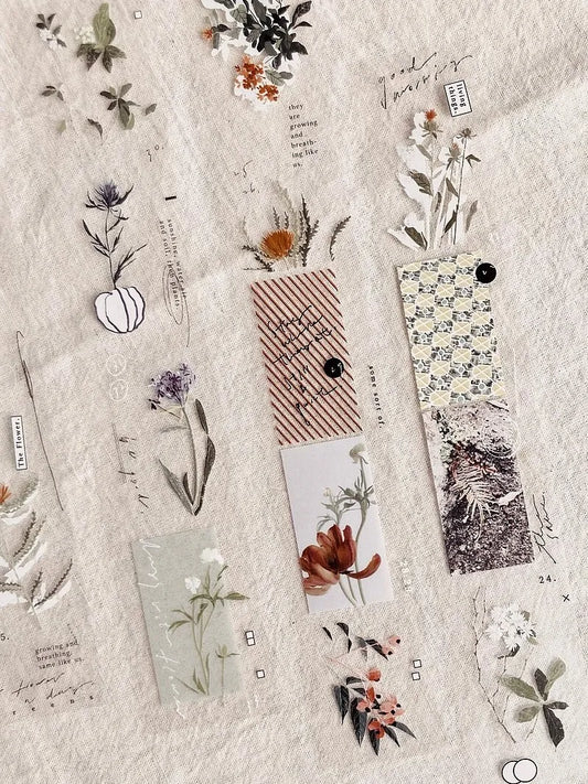 Somesortof.fern PET Tape - Days with Flowers