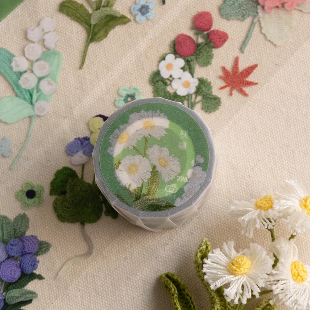 Loi Design PET Tape - Flower Crochet