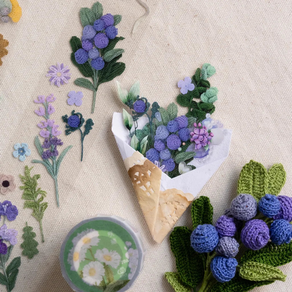 Loi Design PET Tape - Flower Crochet