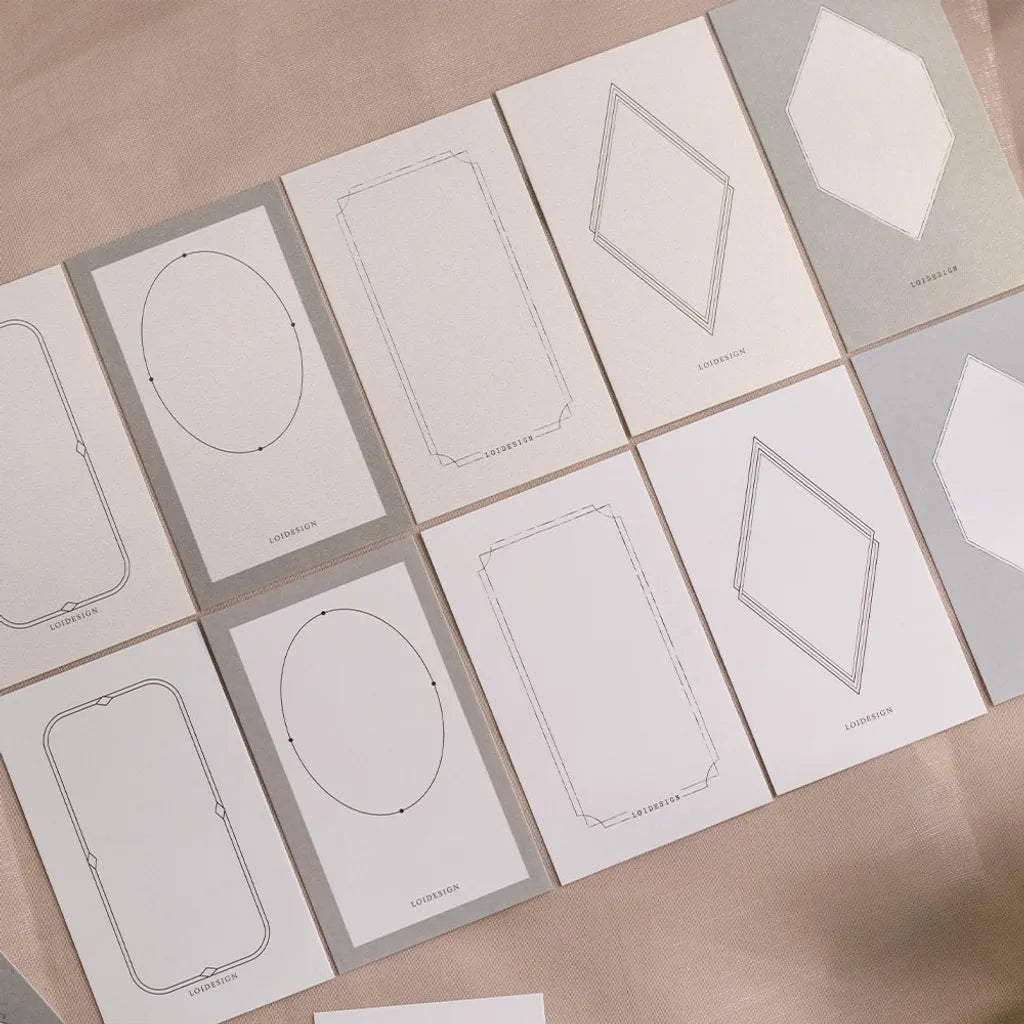 Loi Design Collage Cards - Cool Colors