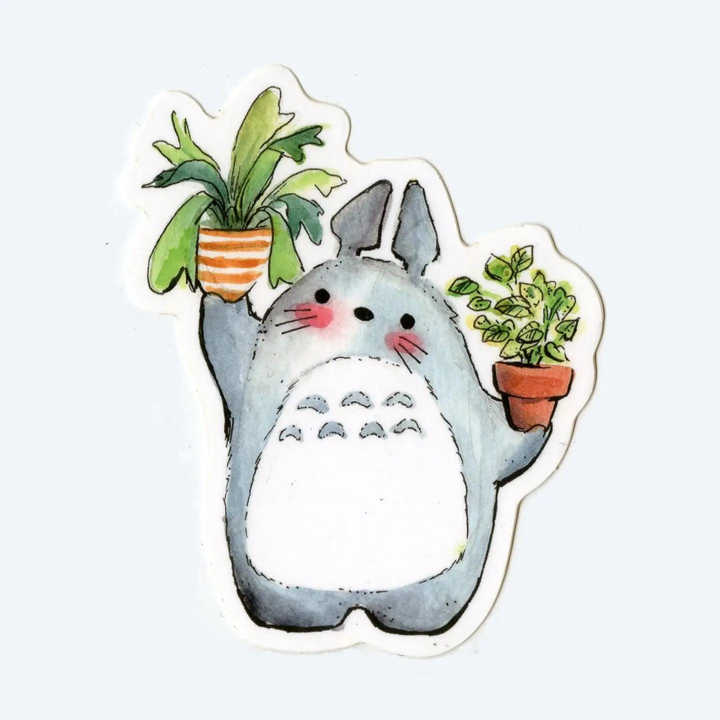 Le Petit Elefant Vinyl Sticker - Totoro Plants