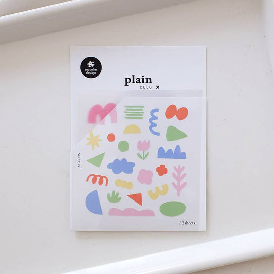 Suatelier Plain 72 Stickers