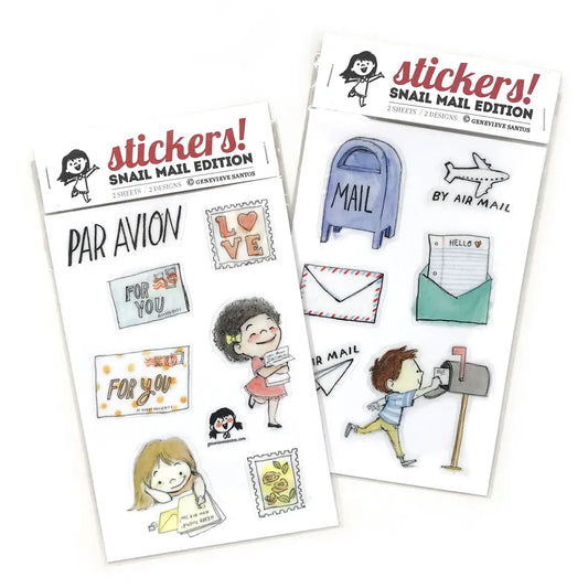 Le Petit Elefant Vinyl Sticker Sheet - Snail Mail