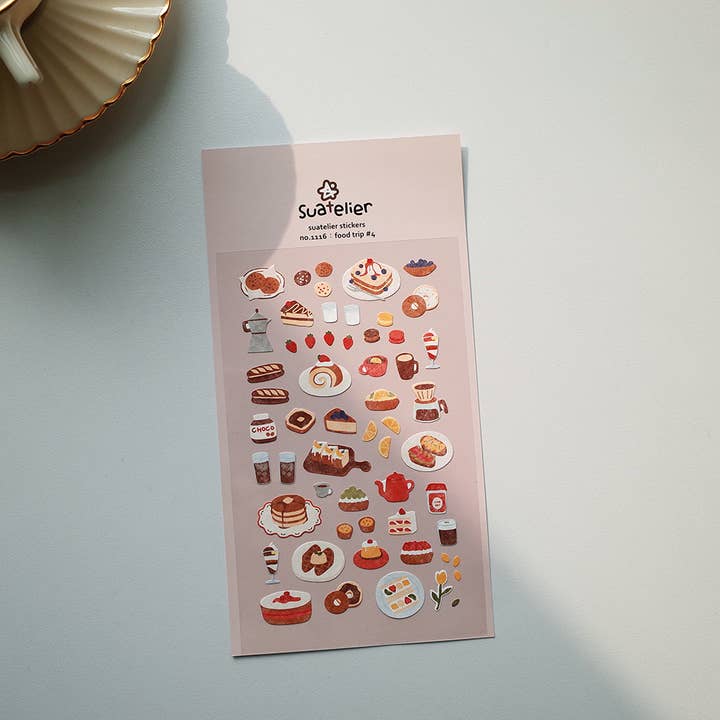 Suatelier Food Trip #4 Stickers