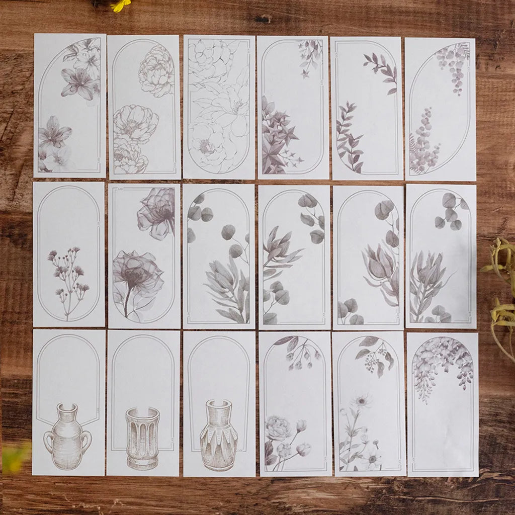 Loi Design Flower Collection Note Sheets - Flower Path
