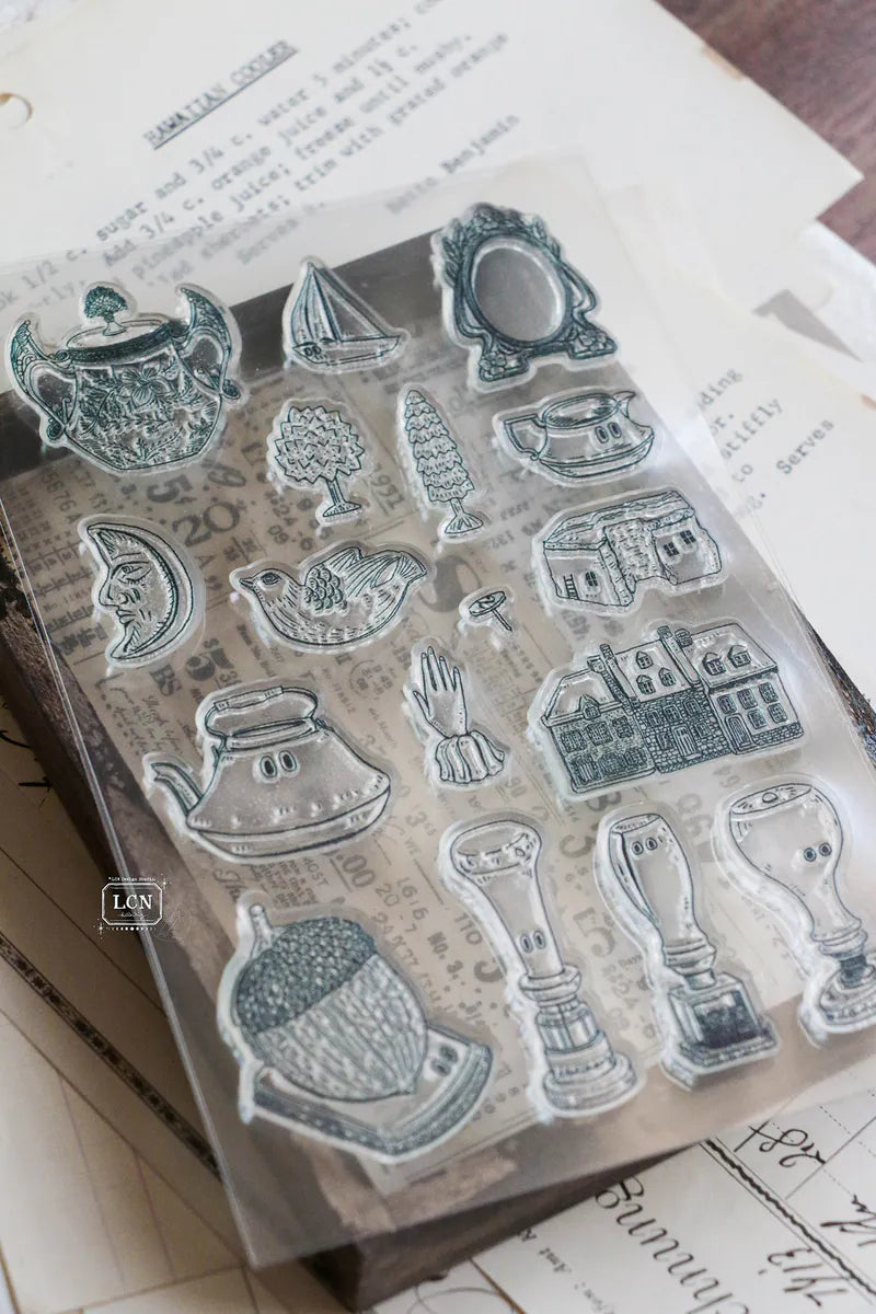 LCN Design Studio Clear Stamp Set - Treasure Haul Volume 1