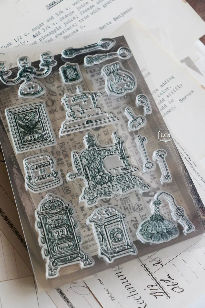 LCN Design Studio Clear Stamp Set - Treasure Haul Volume 4