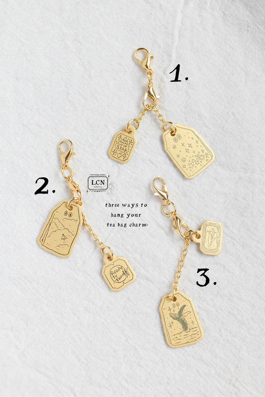 LCN Design Studio Brass Tea Time Charm Blind Bag