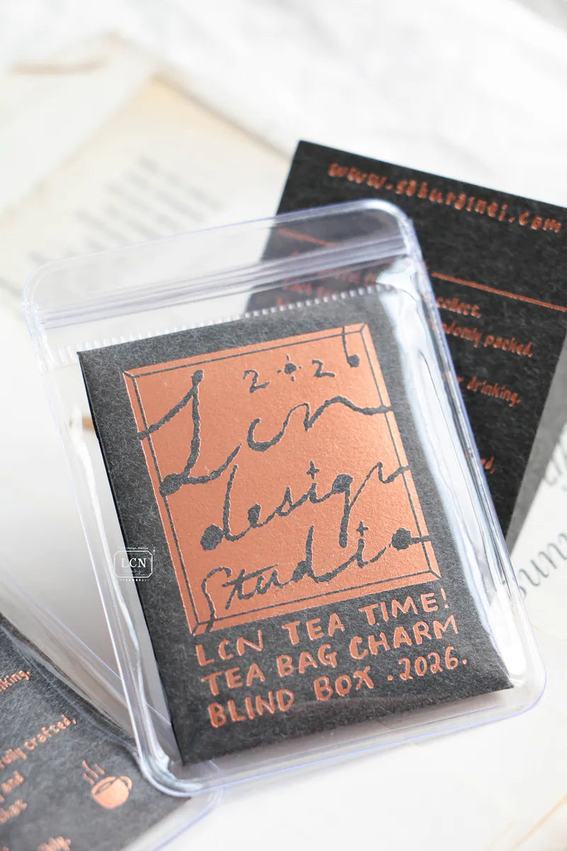 LCN Design Studio Brass Tea Time Charm Blind Bag
