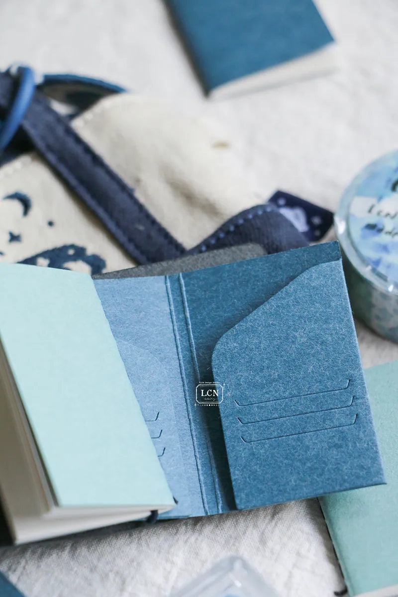 LCN Design Studio 2026 Mini Tote Stationery Set - Ocean Blue