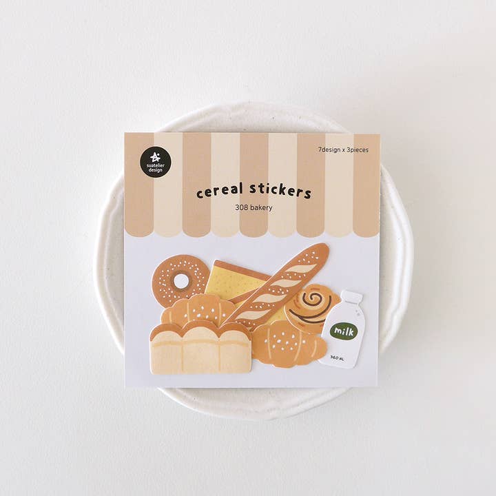 Suatelier Cereal Stickers - Bakery