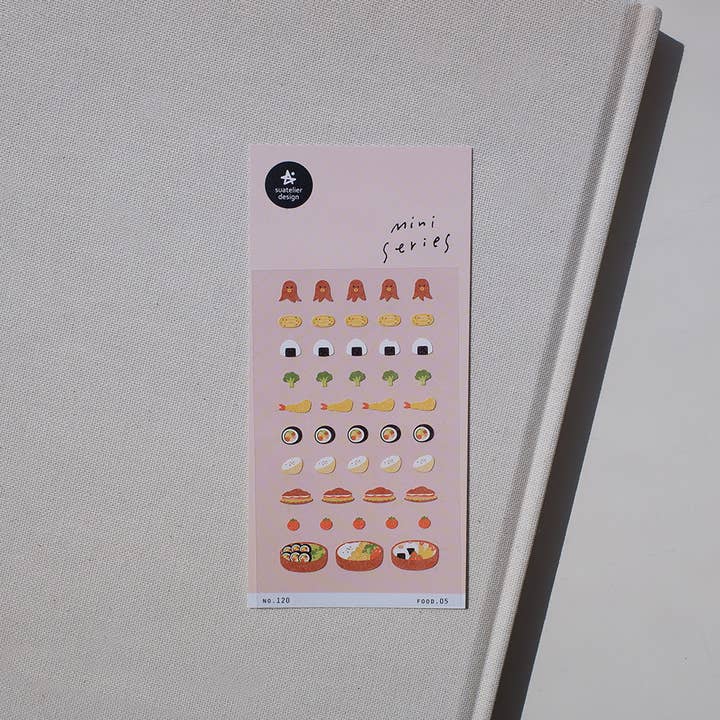 Suatelier Deco Food 05 Mini Series Stickers