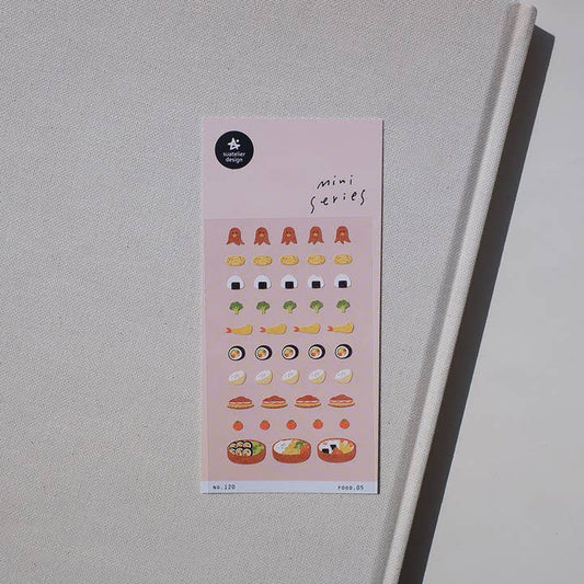 Suatelier Deco Food 05 Mini Series Stickers